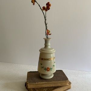 *SOLD*Handpainted Glass Vase